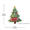 Christmas Themed Brooch Sparkly Rhinestone Cute Designs For Holiday Wear Christmas Party Gifts Fashion Jewelry