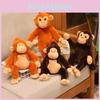 Rainforest Monkey Plush Toy With Pp Cotton Fill For Kids And Collectors