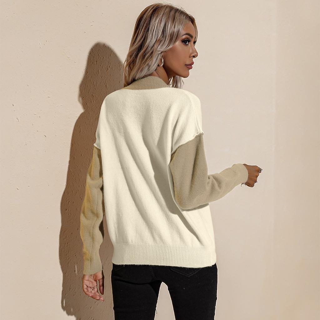 Women's Fashion  And Winter Wear Loose Long-sleeved Jumper Knitted Sweaters