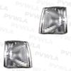 For VW T4 1995 1996 1997 1998 1999 2000 2001 2002 2003 Pair Left & Right Side White Turn Signal Corner Light Without Bulbs