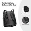 Stroller Footrest Adjustable 50cm Durable Oxford Leg Rest for Kids Pushchair