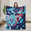 Lucifer Morningstar Hazbins Hotels Blankets Fleece Winter Breathable Lightweight Thin Throw Blanket for Home Outdoor Bedspreads