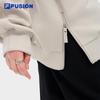 FILA FUSION Unisex Trendy Knit Pullover Sweatshirt
