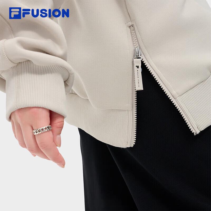 FILA FUSION Unisex Trendy Knit Pullover Sweatshirt
