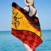 Sunrise Australian Indigenous Art Beach Towel, Super Soft Microfiber, Gift for Her/Him, Birthday, for Pool, Beach, Travel, Home Decor Fan Gifts