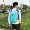 Multifunctional Lightweight Outdoor Folding Backpack Large Capacity Water-Repellent Nylon Sports Bag For Camping Hiking Travel