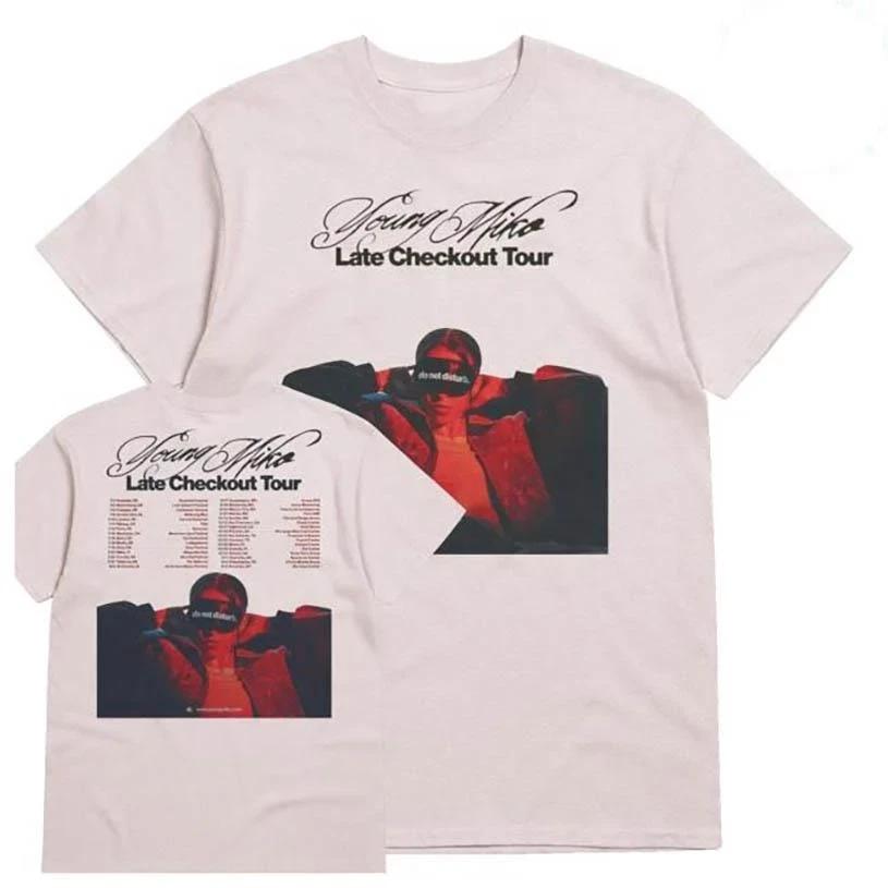 YoungMiko Late Checkout Tour 2026 Tour Two Sided Shirt 4XL