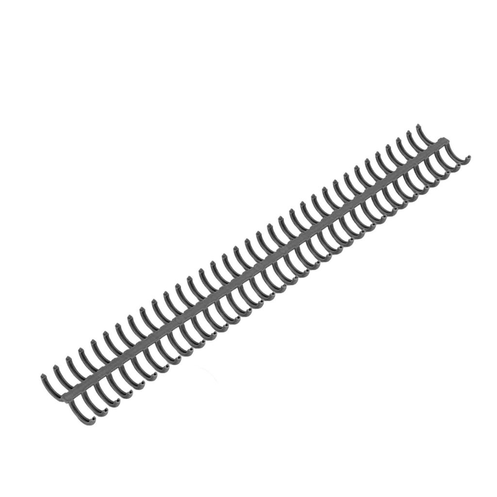 10Pcs Binding Coils 34 Holes Polypropylene Wear Resistant Binding Spines for Stationery