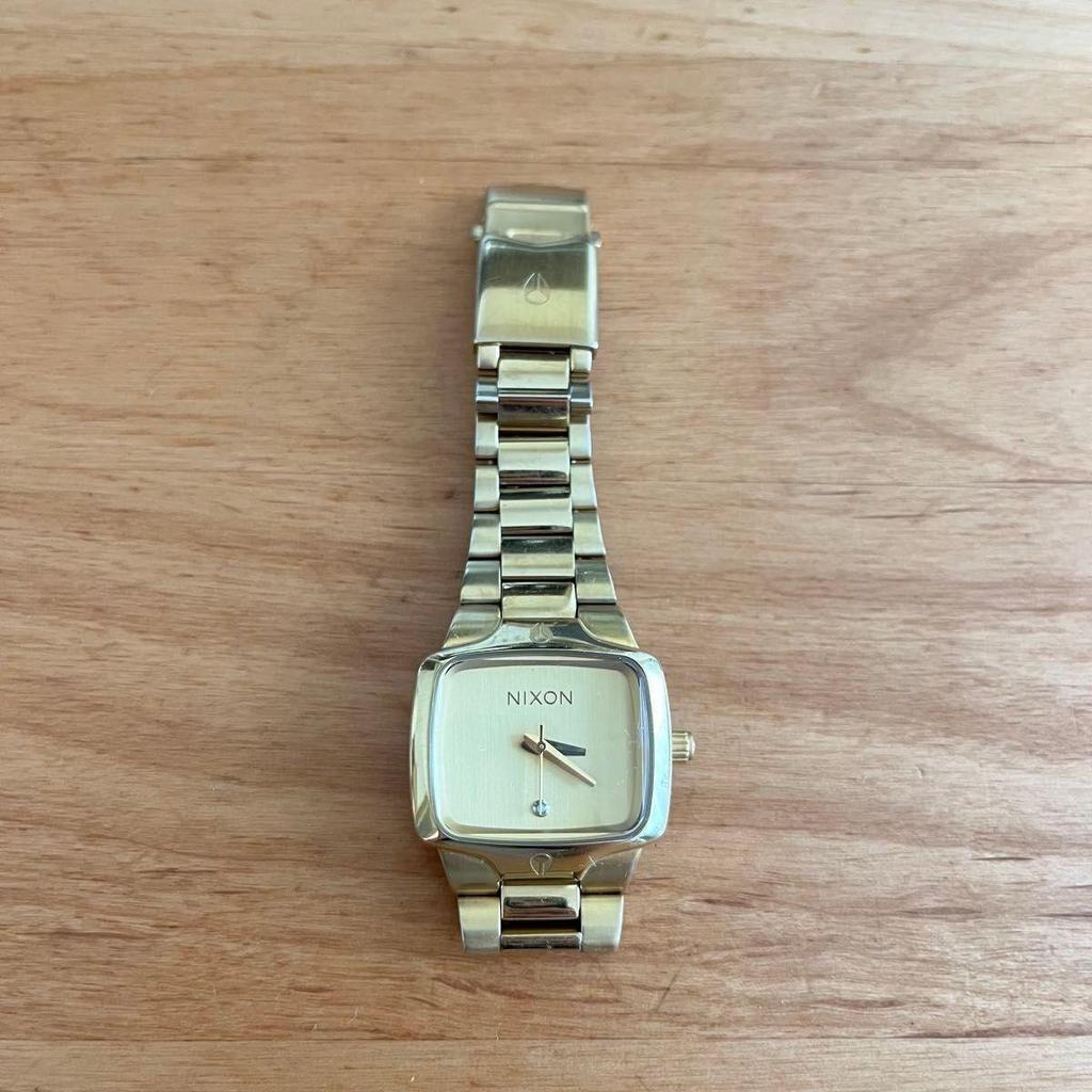 Used Nixon THE small PLAYER Gold Dial, Women's Watch