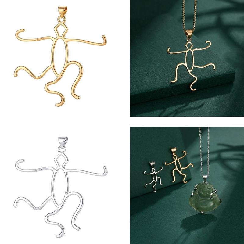 Adjustable Pendant Mount Pendant Blank Base Alloy Material Necklace Pendant Base Suitable for Necklace Creation
