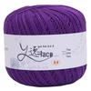 8# 100% Cotton Lace Yarn - 50g Ball, 400m, Strong Twist Crochet Thread for Hand-knitting, Flowers, Hats, and Cardigans - Free Shipping.