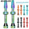 BUCKLOS Bezdušový ventil pro jízdní kolo 40MM 44MM 55MM 60MM Silniční horský jízdní kolo Presta ventily Vysoce kvalitní vsuvka na pneumatiku MTB příslušenství