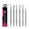 Nail Cuticle Pusher Cuticle Remover Cuticle Trimmer Nail Cleaner Duals Sided Manicure Pedicure Tool Nail Dotting Pen