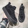 Nové pánské boty Vysoce kvalitní podzimní a zimní boty na skateboarding Vysoký top Pohodlné boty Trendy Retro boty pro volný čas s měkkou podrážkou