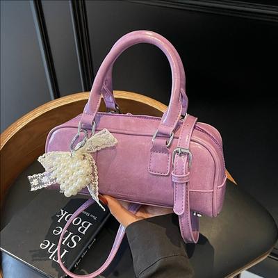 Premium Feeling Hand Carry Pillow Bag Women'S Niche Trend Simple Shoulder Messenger Bag