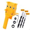 8pcs Woodworking Drilling Guide Carpentry Wood Dowel Hole Drill Bit Tool Kit