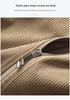 Men's Loose-Fit Corduroy Baseball Jacket - Spring/Autumn Casual Versatile Plus Size