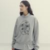 BRINGMYTHINGS Flower Logo Sweatshirt_Gray