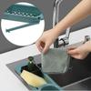 Sink Holder Adjustable Drainer Sink Tray Sponge Soap Holder Sink Organizer Holder Dish Cloth Hanger For Home Kitchen