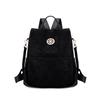 Schoolbag manufacturer source new Korean version women's backpack suede large capacity backpack multi-functional shoulder bag dual-purpose