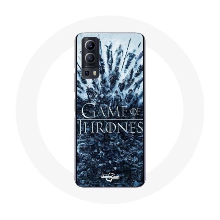 Case for Vivo Y72 Game of Thrones Season 8 Episode 1 Game of Thrones Characters Logo Gray