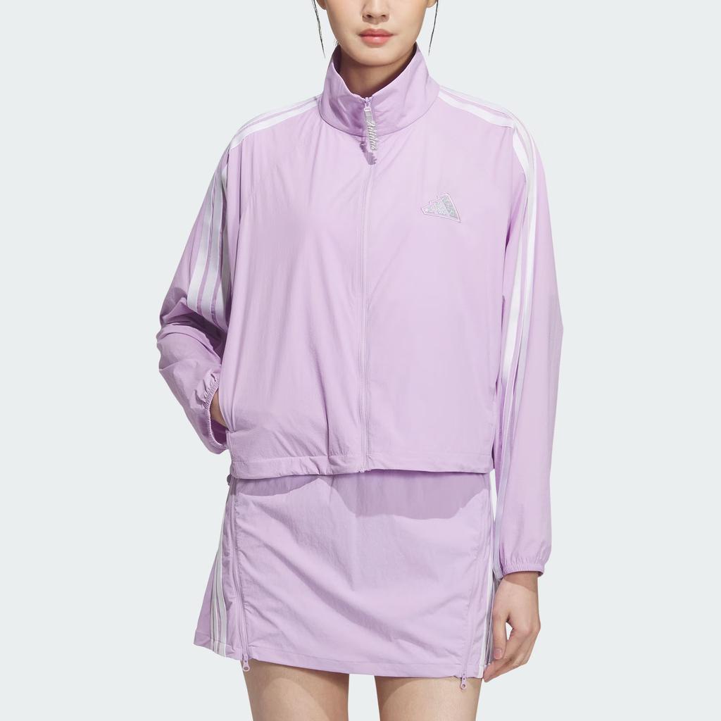 Adidas Story Lightweight Upf50+ Cool Sports Woven Casual Long Sleeve Jacket Women Jacket KC0182