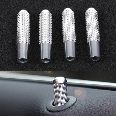 4 Stück Auto Türschloss Stift Knopf Zierring Für W205 GLC GLS GLE