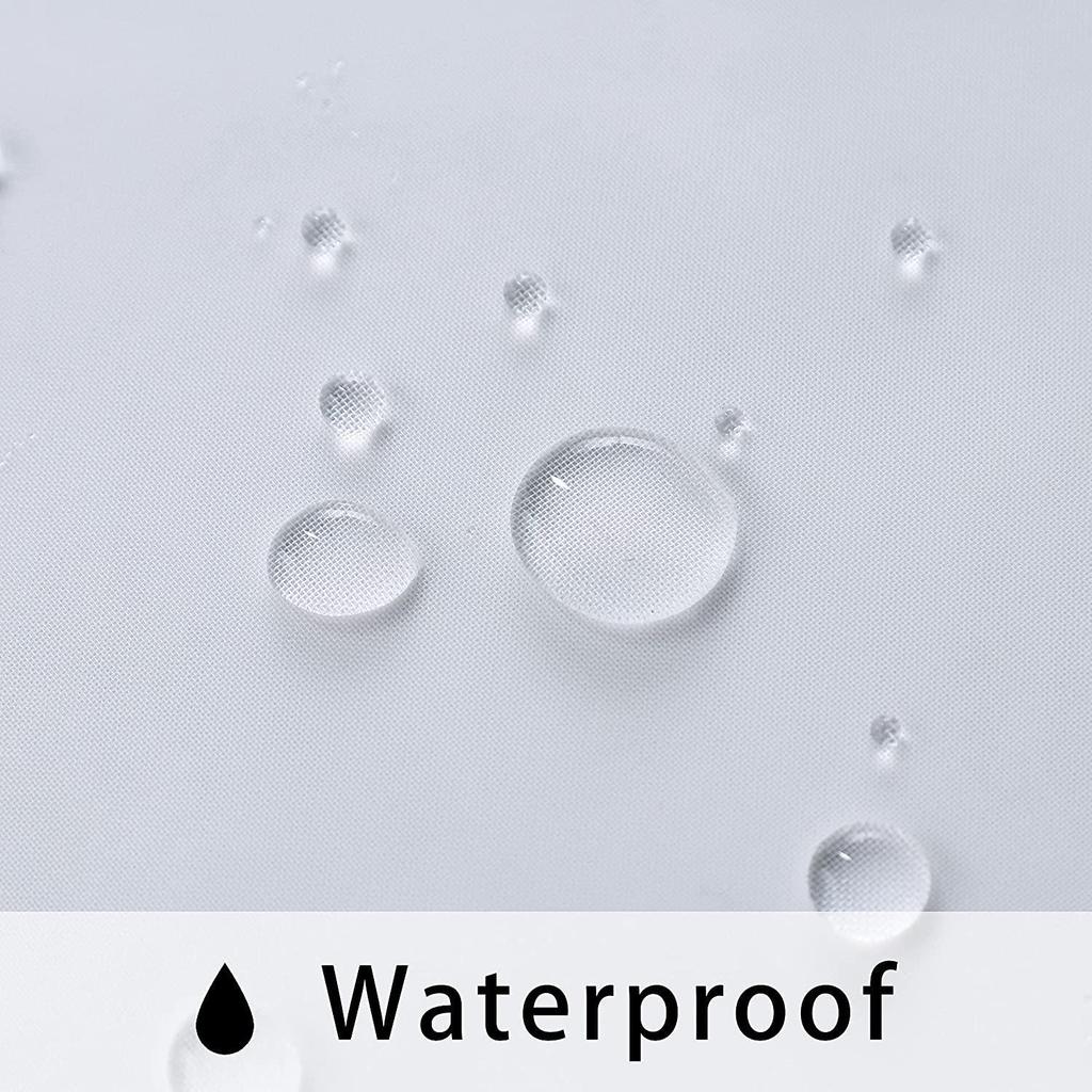 Weather-Resistant White Window Screen: Waterproof, Oilproof, Stainproof, Opaque, Light-Transmitting Gauze for Indoor/Outdoor Use