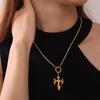 Yori 2Pcs Heart Star Moon Eiffel Tower Cross Elements Making Earrings Necklace Bracelet Jewelry Material Making Accessories