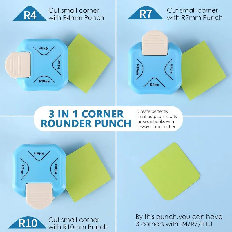 Třív-jednomu Srážecí stroj R4 Srážecí stroj R7 Srážecí stroj DIY Manuální Stroj na zaoblování rohů fotografického papíru a vizitek Řezačka papíru