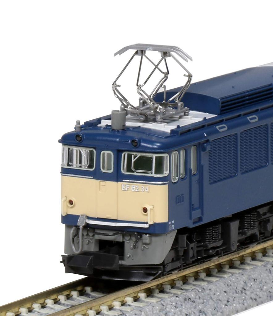 KATO N gauge EF62 late model Shimonoseki Depot model electric locomotive 3058-3