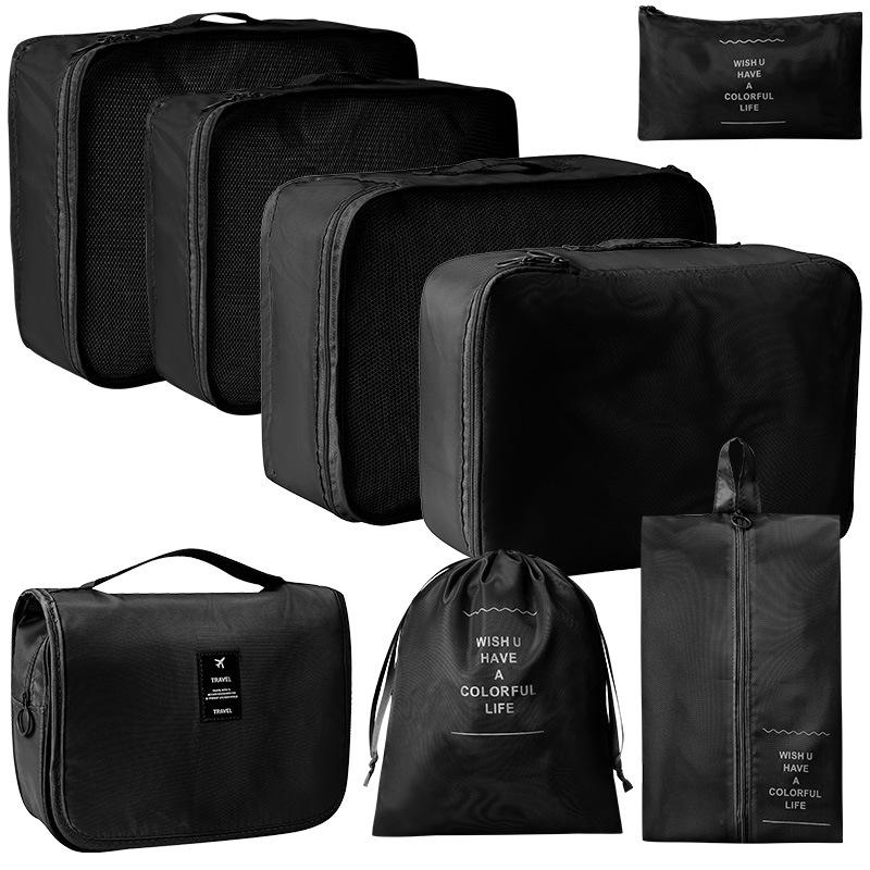 Travel Storage Set: Cross-Border Drawstring Bags for Luggage, Shoes, Underwear, and Clothes Organizer