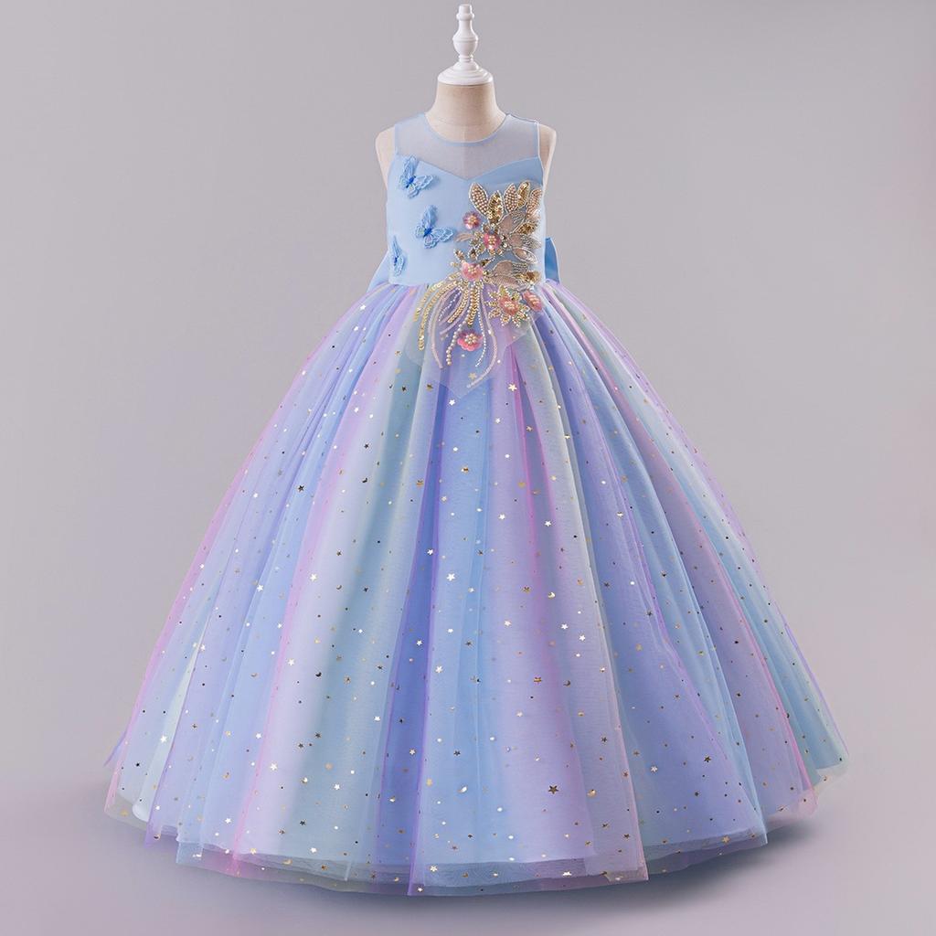 Girls Princess Gown Performance