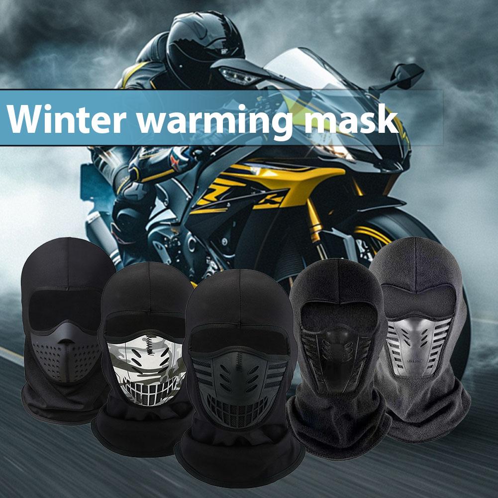 New Motorcycle Riding Mask Wind Protection And Warmth Breathable Full Face Mask Balaclava Hat Scarf Hood Moto Biker Wind Cap