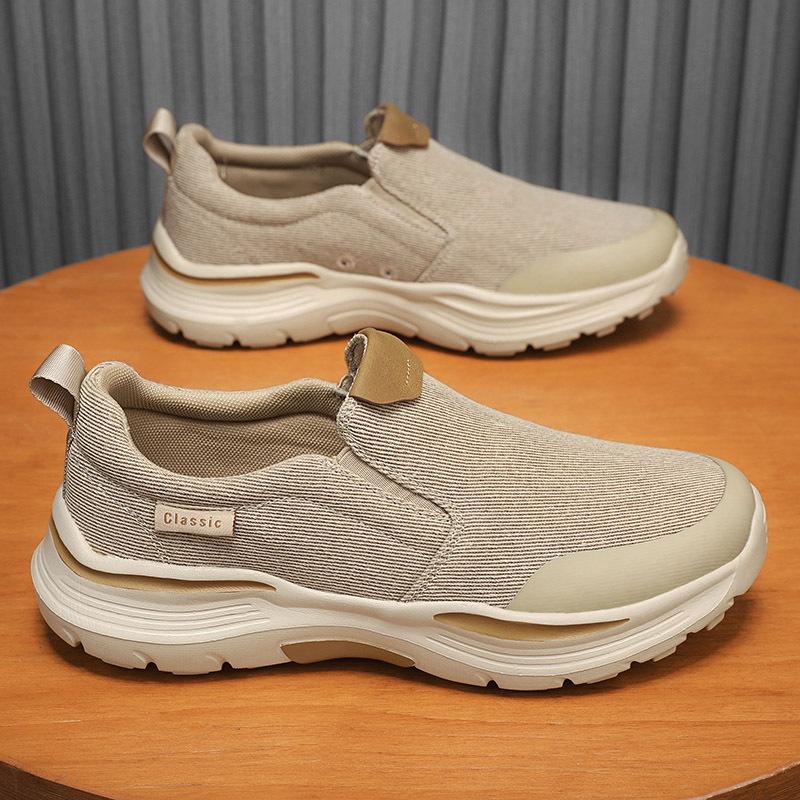 

Wide fat feet men s shoes extra large size 4 breathable height increase sports and leisure canvas shoes 4 medium old dad walking shoes 39 хаки