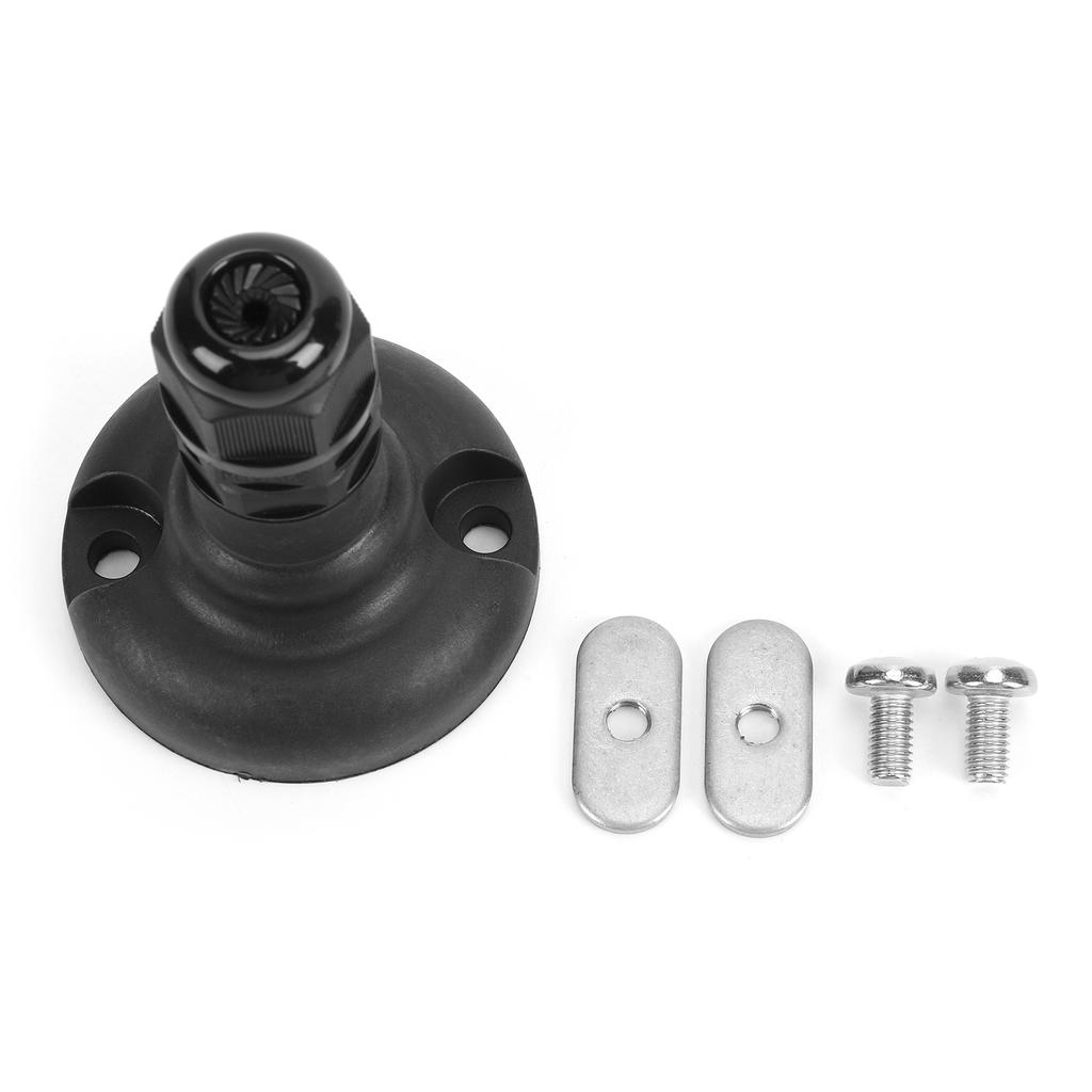 Kayak Flag Base Canoe Flag Holder with 1.5cm Screws DIY Accessory for Security Warning Easy Installation Mounting