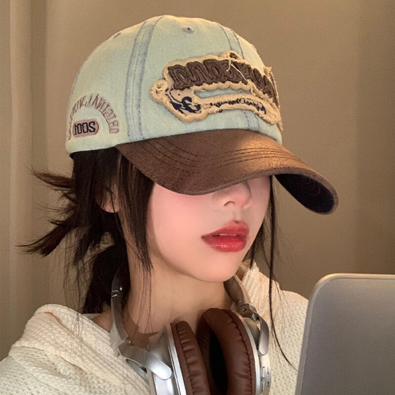 Бейсболка Bailey, узкий крой, джинсовая, замшевая, Y2K, винтажная Young people