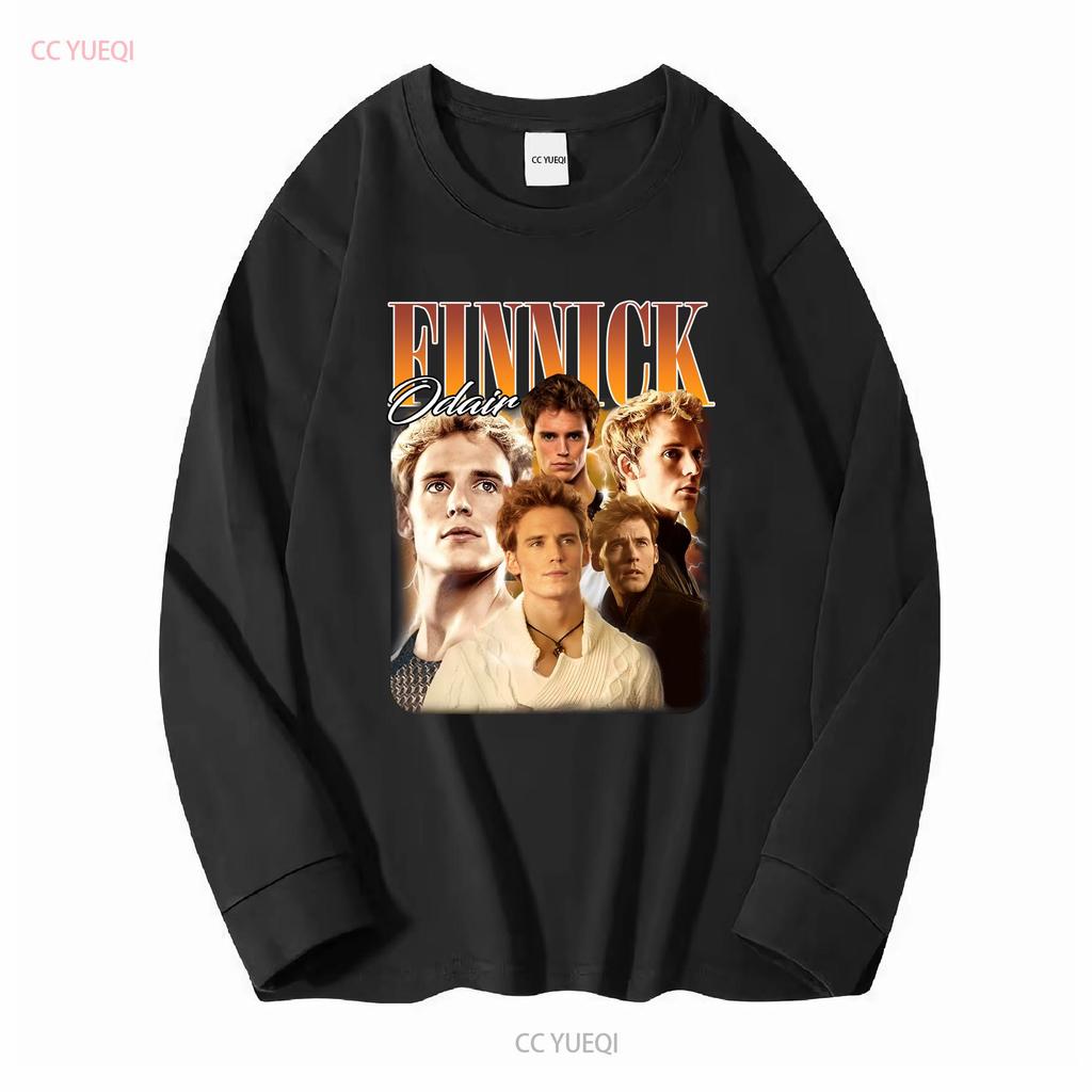 Limited Finnick Odair T Shirt Character Movie Series Actress Bootleg Ret long or short sleeves vintage Washed Breathable