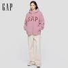Gap Women's 2025 Autumn Corduroy Logo Loose Hoodie