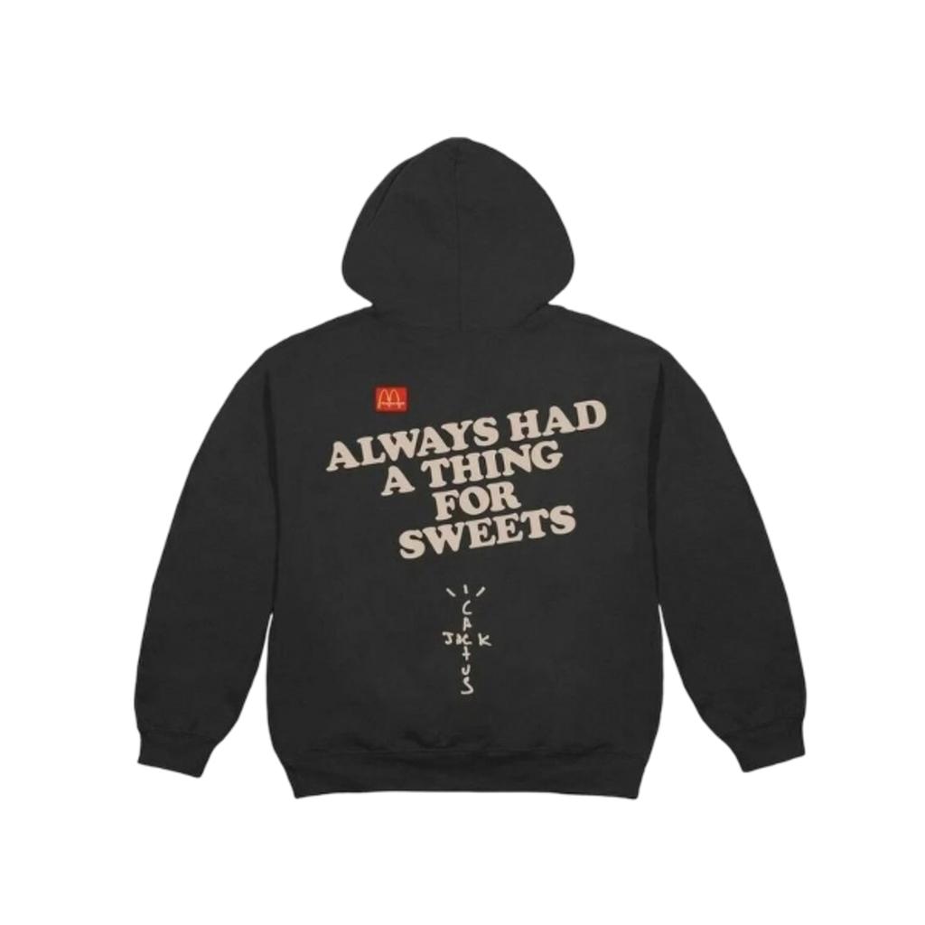 Hoodie Travis Scott McDonald's Apple Pie Washed Black