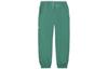 Li Ning Vital Knitted Sweatpants Men's Deep Hall Green Disc Wing Blue Moderate Cuffed Pants AYKT867-2