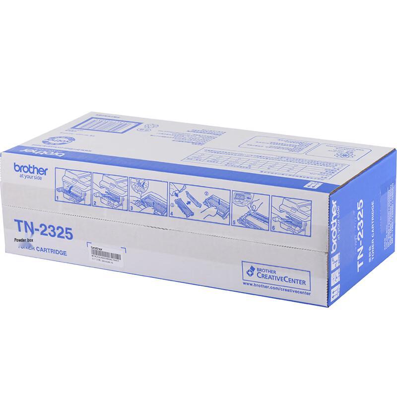 Brother TN-2325 Black Toner Cartridge CN plug (adapter included)