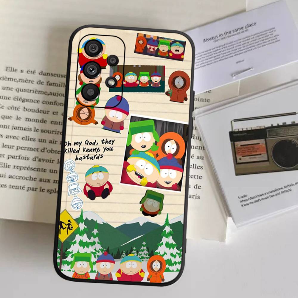 Cartoon S-South P-Park Phone Case For Samsung A 52 53 21 32 13 12 71 31 51 40 72 73 70 22 42 50 30 20 21 Shell