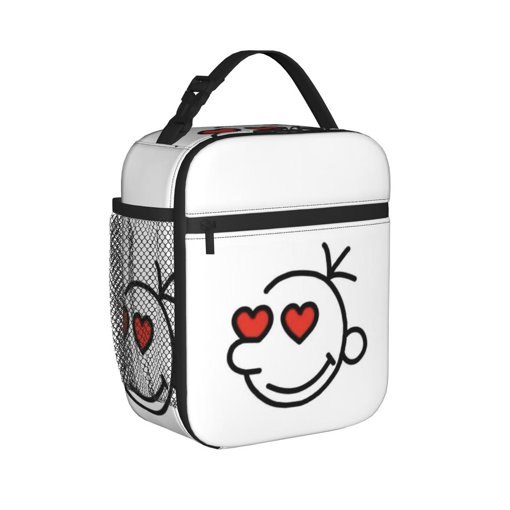Diary Of A Wimpy Thermal Insulated Lunch Bag for Picnic Portable Food Bag Men Women Thermal Cooler Lunch Boxes