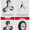 Six-Wheel Folding Stair-Climbing Hand Truck and Portable Cart