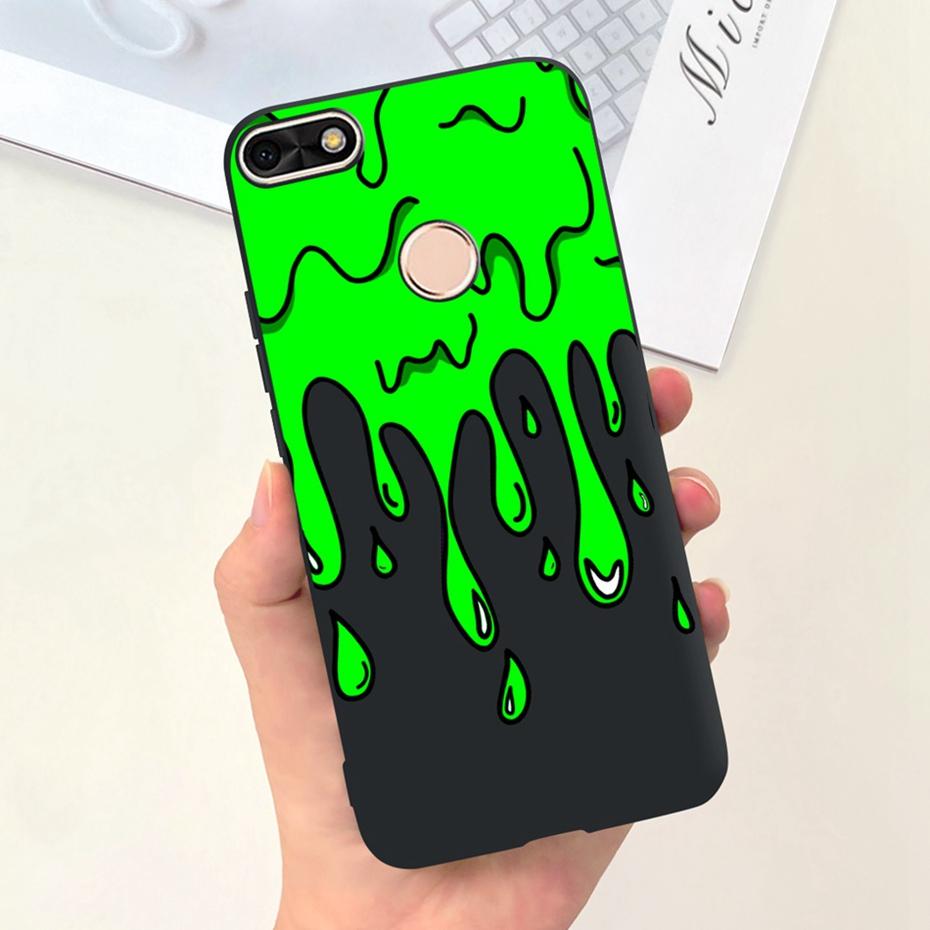 

Case For Huawei Y6 Pro 2017 Fashion Cool Pattern Soft Silicon Back Cover For Huawei Y6Pro 2017 SLA-L02 SLA-L22 Phone Cases Huawei Y6 Pro 2017