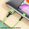 Usams Kabel U52 Lightning 2A Fast Charge1M Zielony/Green Sj434Usb02 (Us-Sj434)