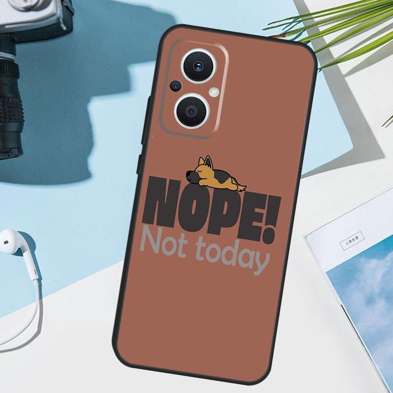 German Shepherd Dog Cartoon Cover For OPPO Reno 12 F 13F 14F 11F 10 11 13 14 Pro 7 8 Lite OPPO Find X9 X5 X6 X8 Pro Case
