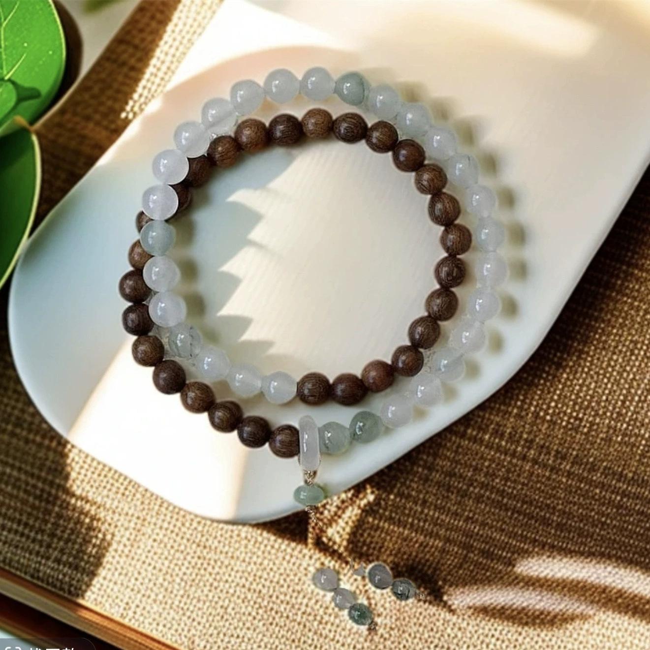 

Тимелеевые Женский Браслет Двойной Круг Браслеты Украшение Подарки Ювелирные Изделия зелёный