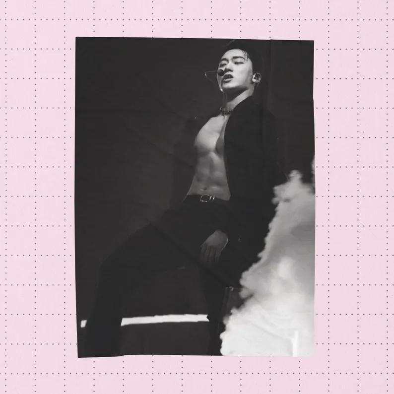 Blanket San Ateez K-pop